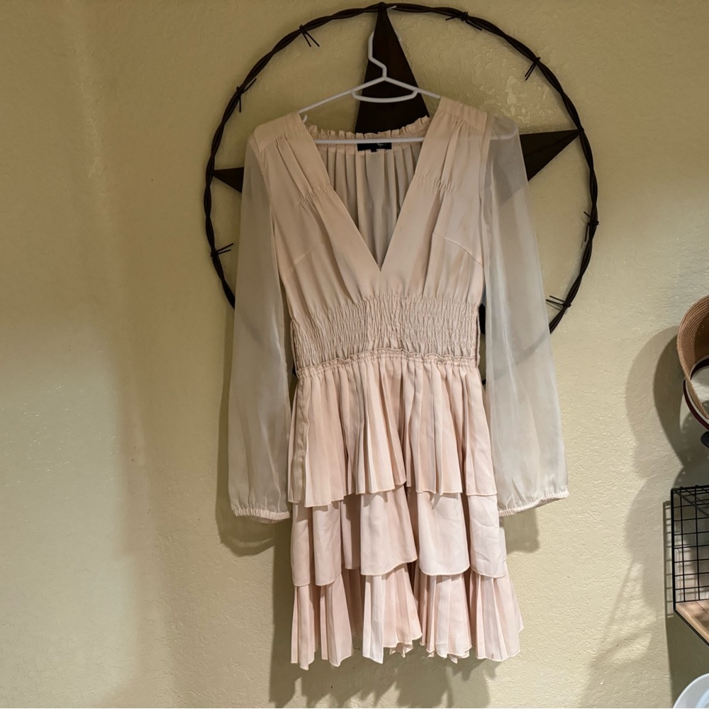 Cream dress